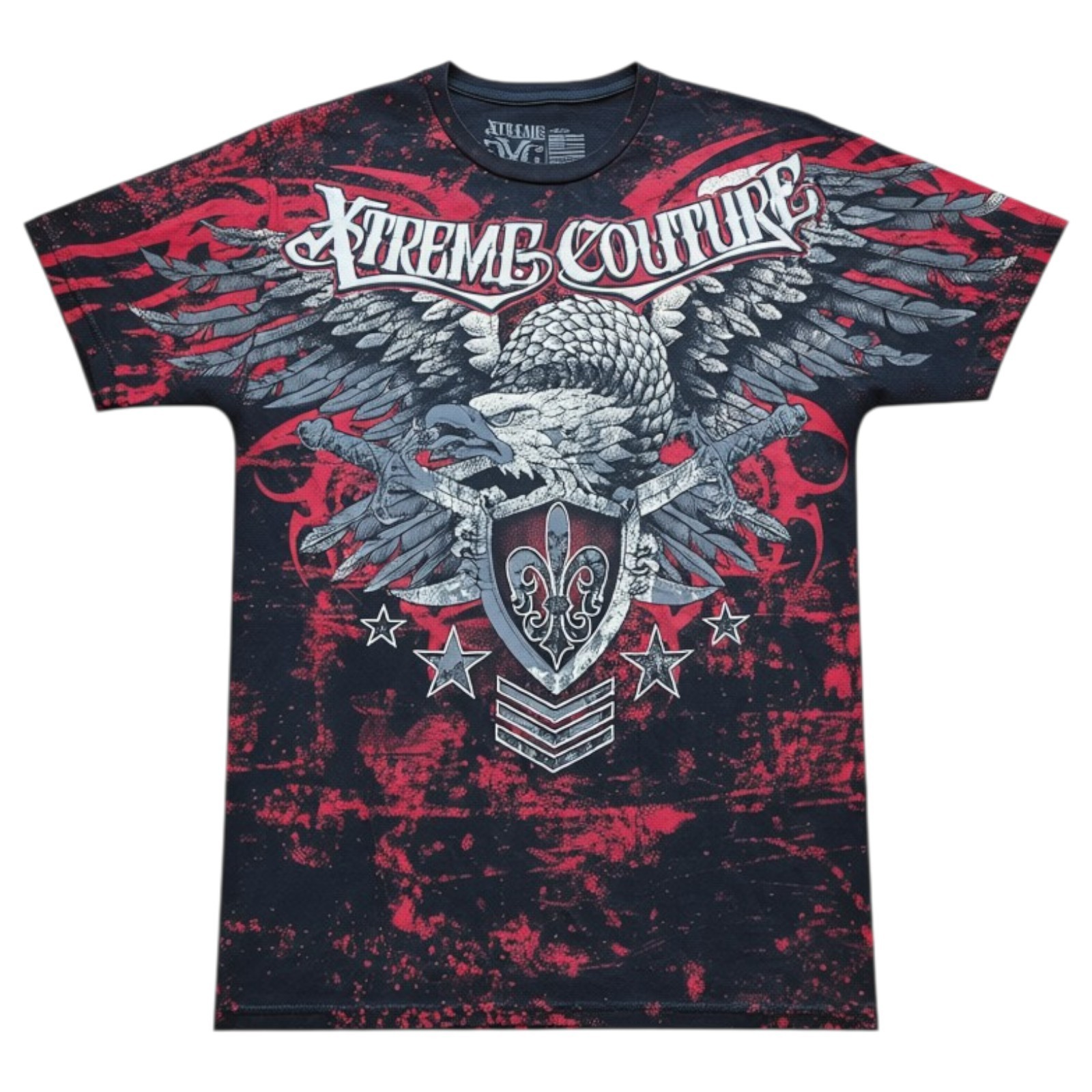 Xtreme Couture by Affliction Men's Normandy Eagle MMA Biker Tattoo T-Shirt L-XXL gallery