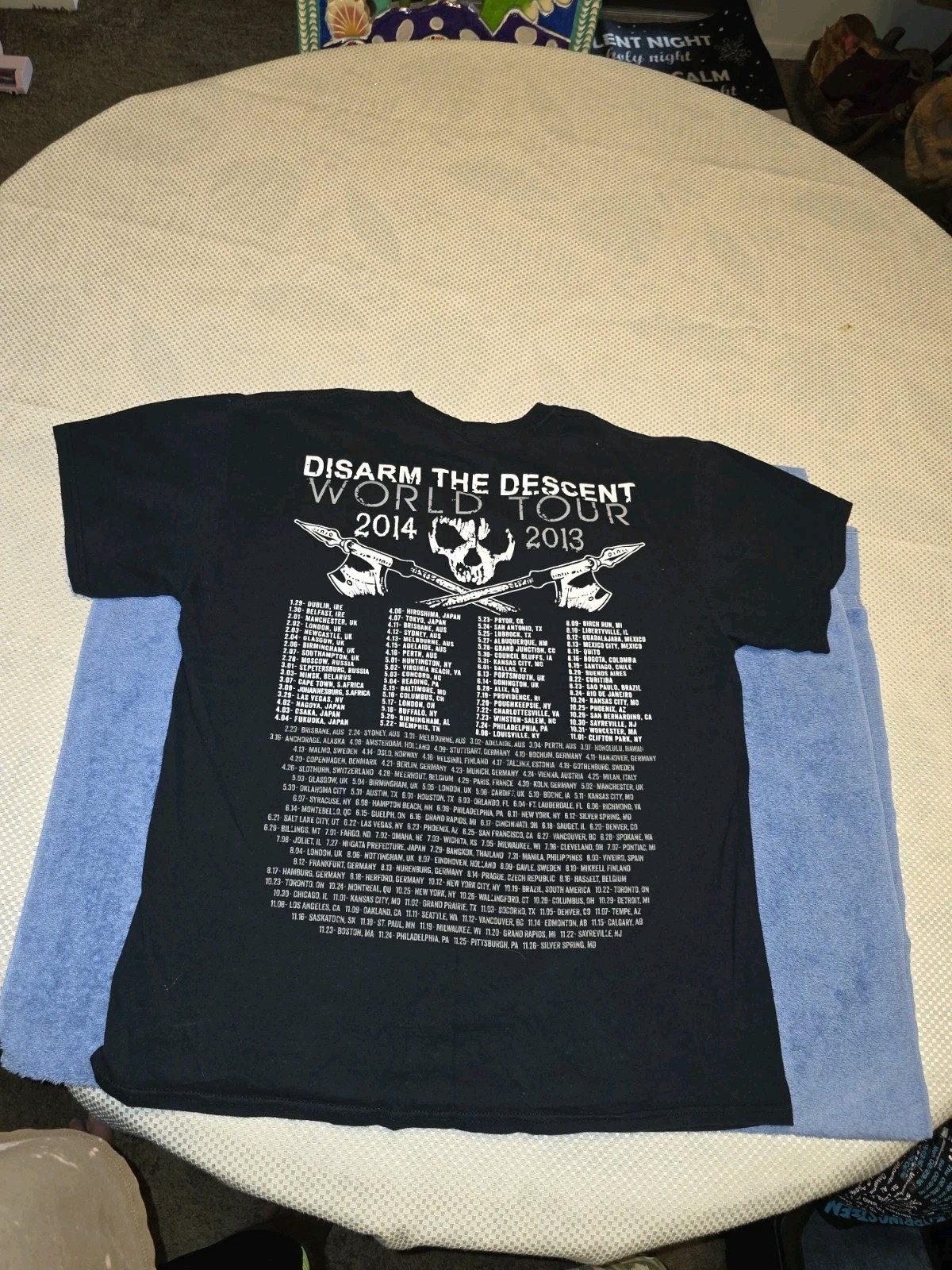 Killswitch Engage 2013 Tour Shirt Disarm The Descent Size XL gallery