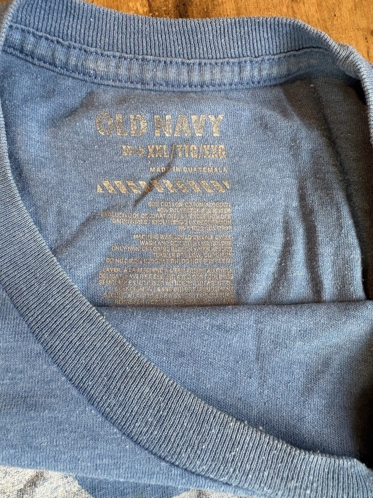 LOS ANGELES graphic LA BLUE Old Navy T-Shirt xxl gallery