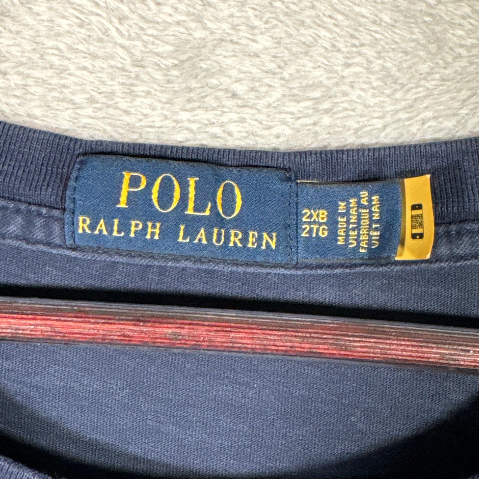 Polo Ralph Lauren Shirt Mens 2XB 2XL Big Blue Neon Big Pony Graphic Logo Tee gallery