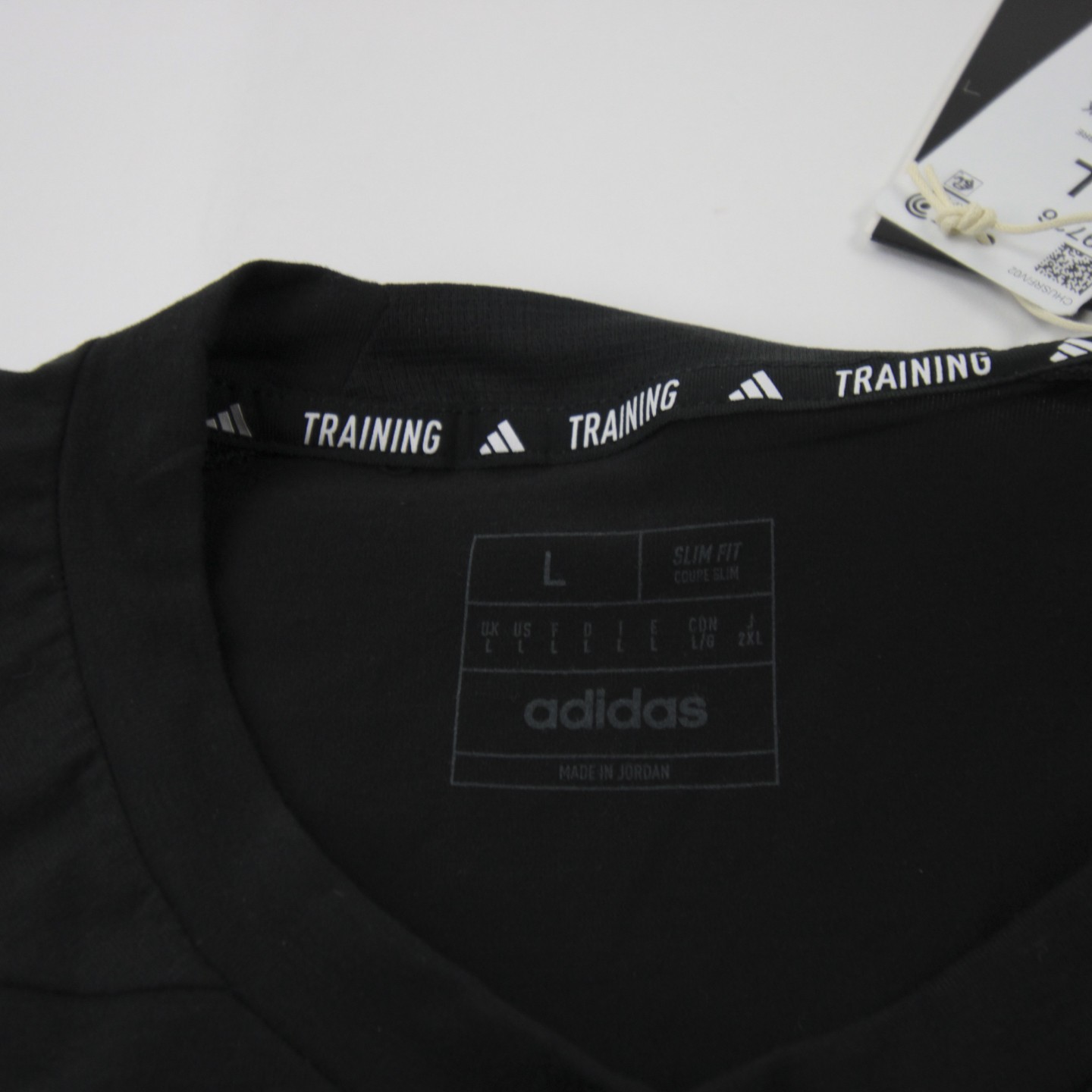 adidas Short Sleeve Shirt Men's Black New with Tags L gallery