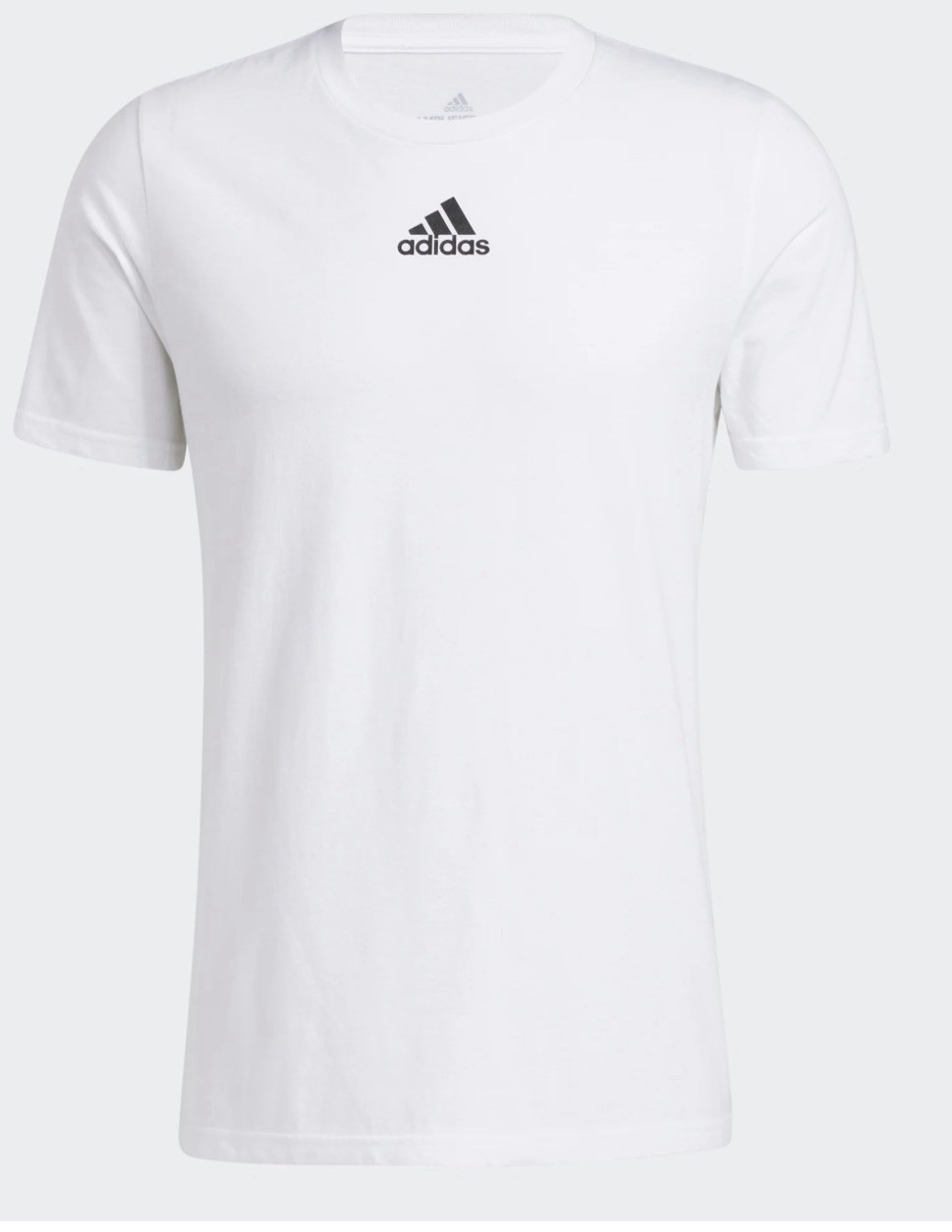 adidas Cotton Amplifier Tee Short Sleeve White EK0172 Men’s Size XL - NWT gallery