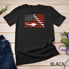 Diver Down Dive Flag Scuba Diving American Flag T-Shirt Unisex T-shirt