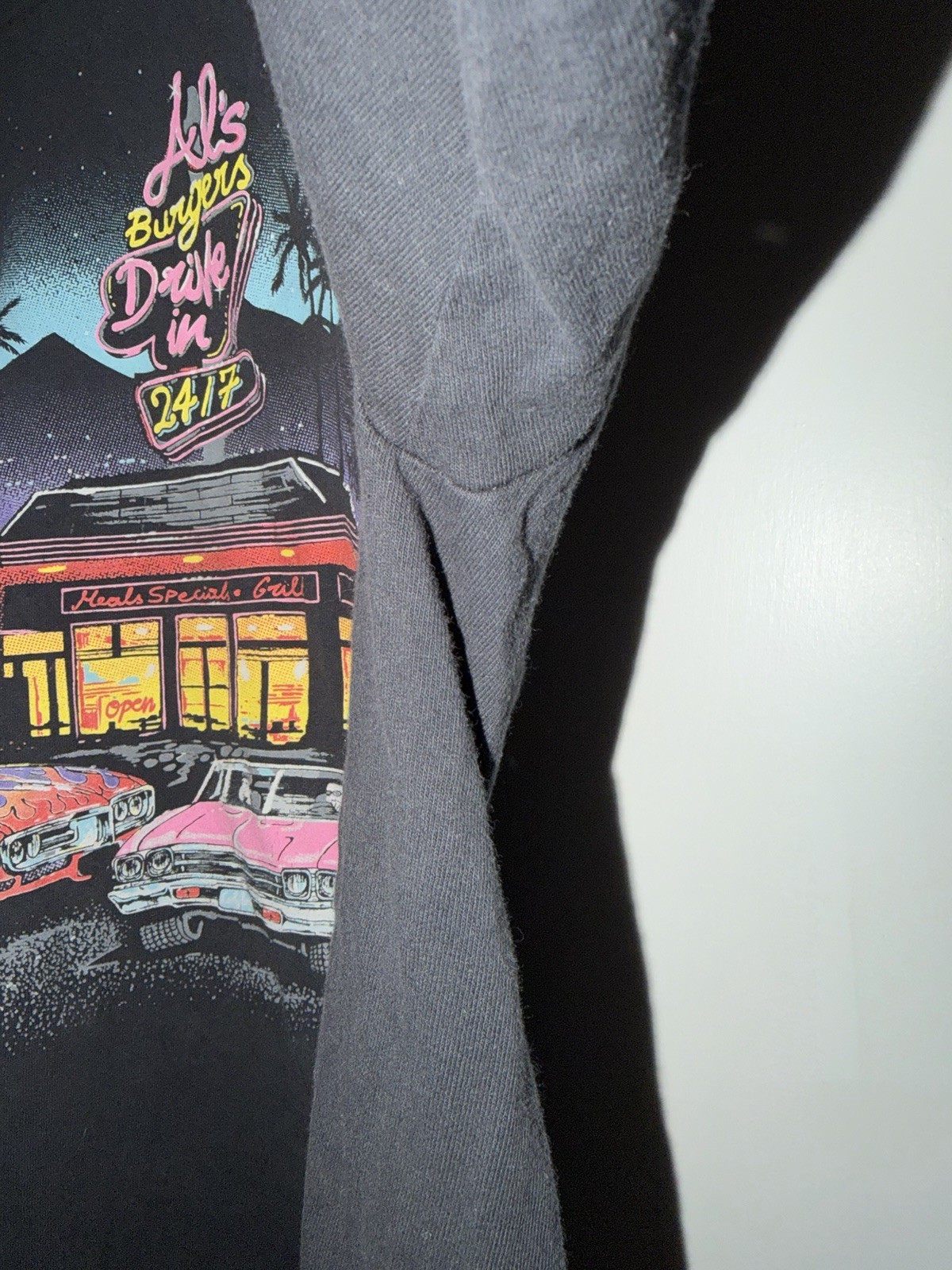 Black J. Galt Al’s Burgers Drive In T-Shirt Size L gallery