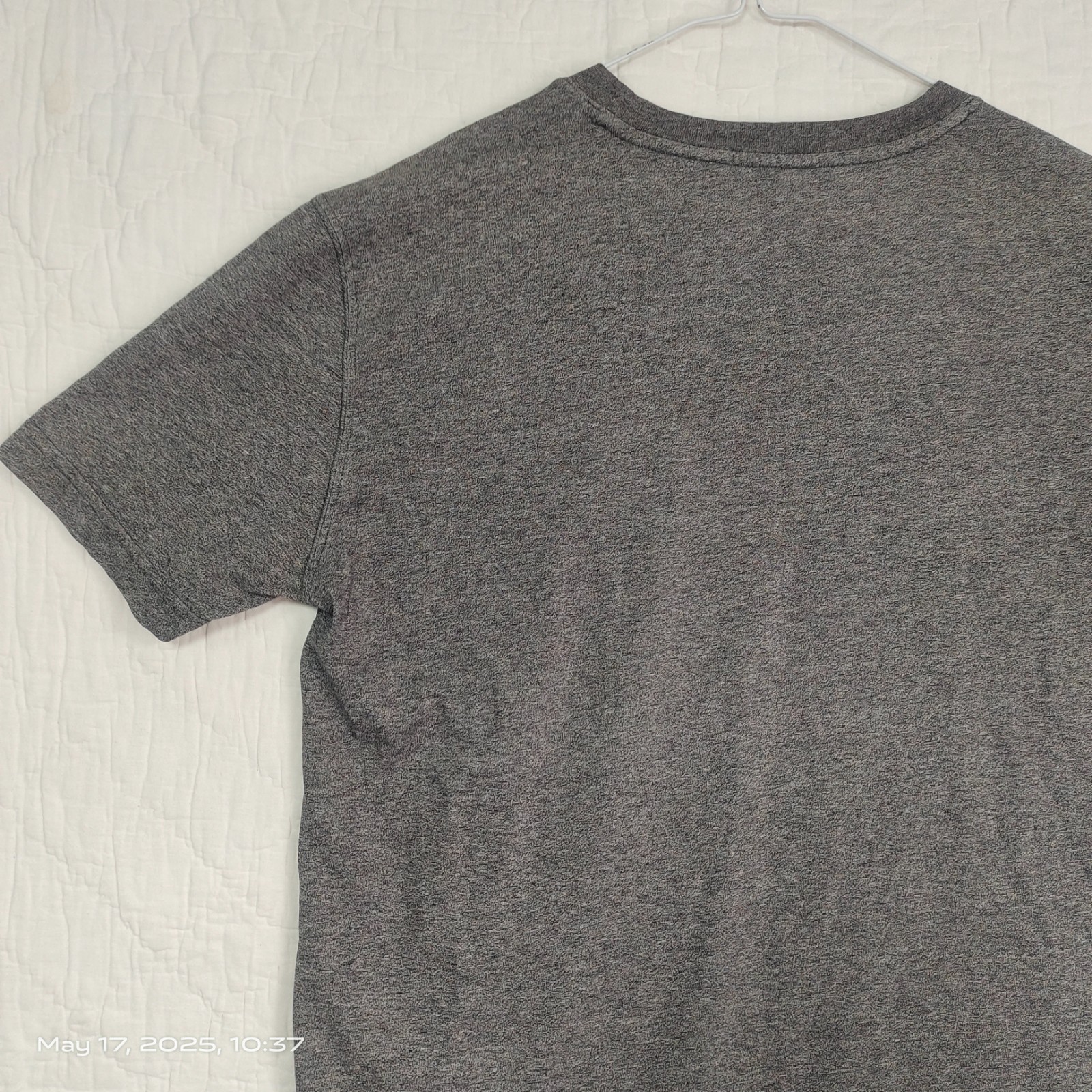 Mens Lacoste Sport Grey Short Sleeve T Shirt Top (See Measurement in Photos) gallery