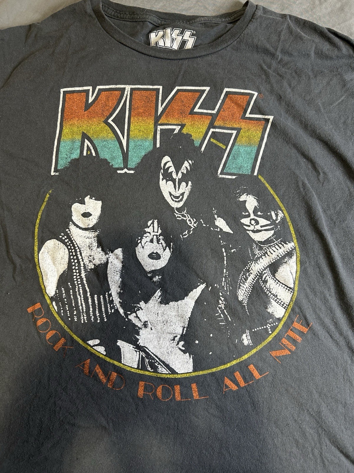 Kiss Rock And Roll All Nite T-shirt XL (see Measurement Photos) Band Tee Tour gallery
