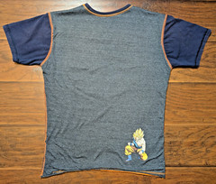 Dragon Ball Reversible Inside Out Double Sided Shirt Medium 19″ x 25″ Son Goku