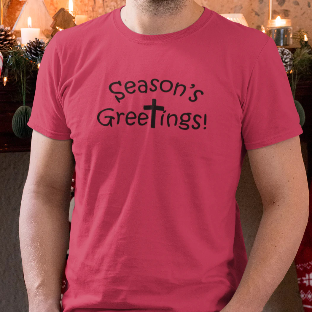 Next Level 3600 Men’s Cotton Crew Tee “Season’s Greetings”