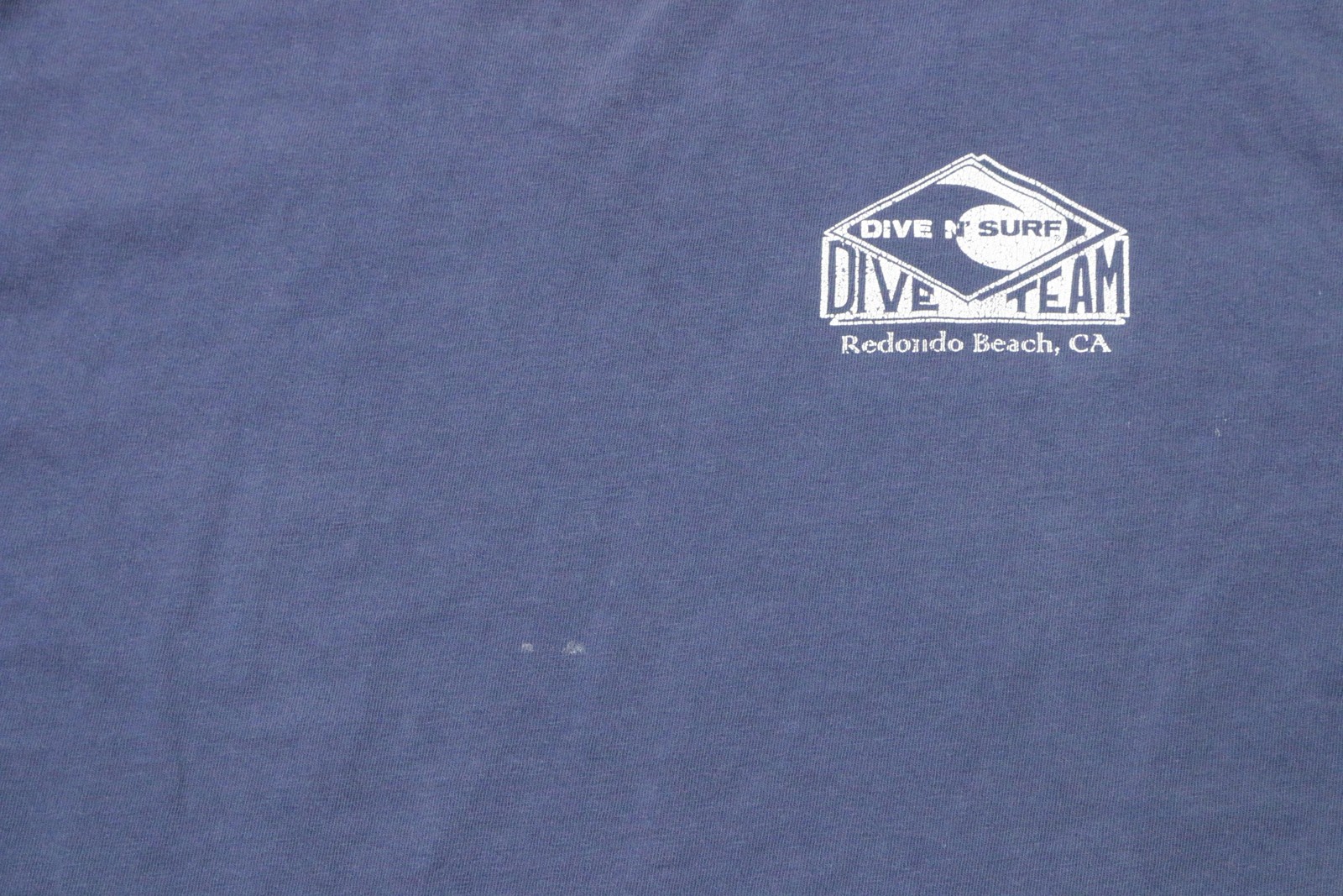 Hanes Shirt Mens M Blue Dive N Surf 2006 Dive Team Redondo Beach Graphic Tee gallery