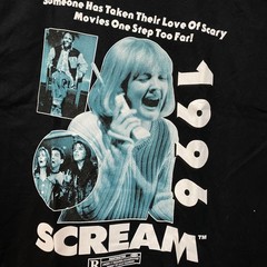 Scream Casey Becker Phone Call Graphic Horror Classic T-Shirt Large