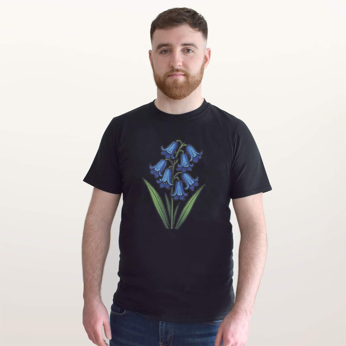 'Blossoming Bluebells Flowers' Unisex T-Shirt - 100% Cotton (S-XXL) (TA062434) gallery