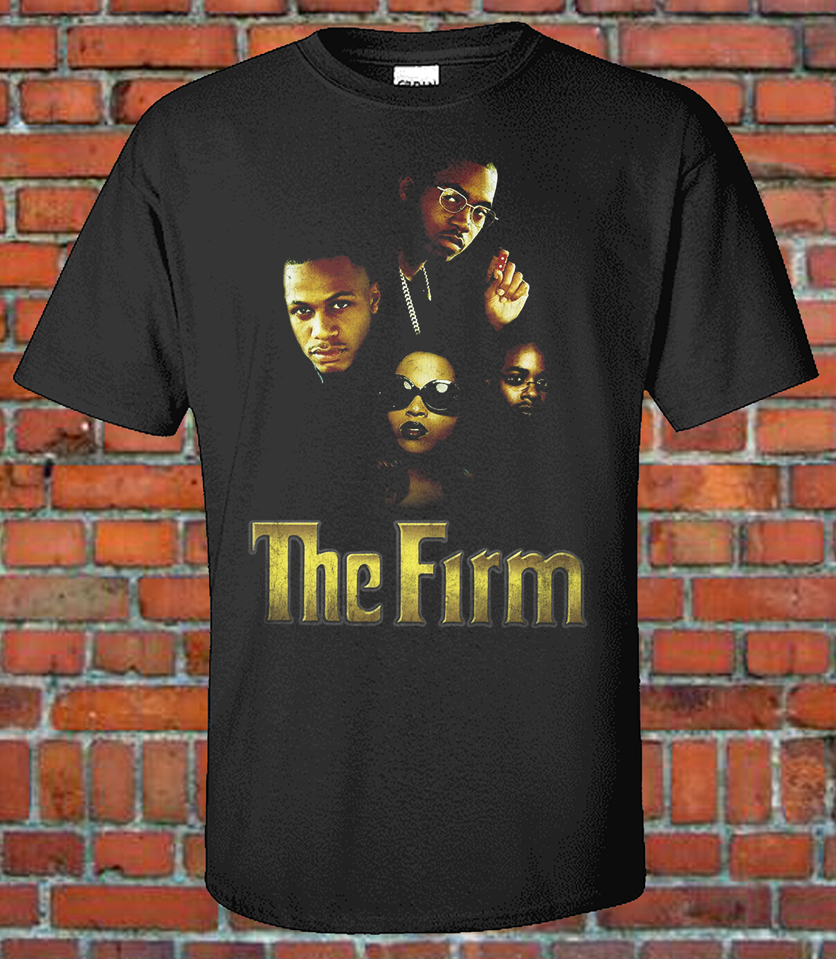 The Firm 90s Style Bootleg Vintage Rap Tee Hip-Hop Classic EXCLUSIVE gallery