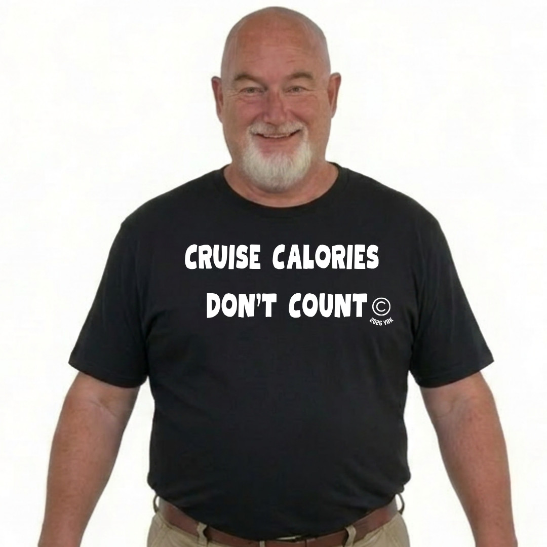 Kev's Cruising Shirt - 100% Cotton - Multi Colours Avail - Cruise Calories gallery