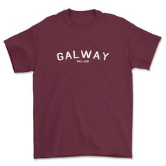 Galway T-shirt, District 1 style, Regional City Ireland tshirt.