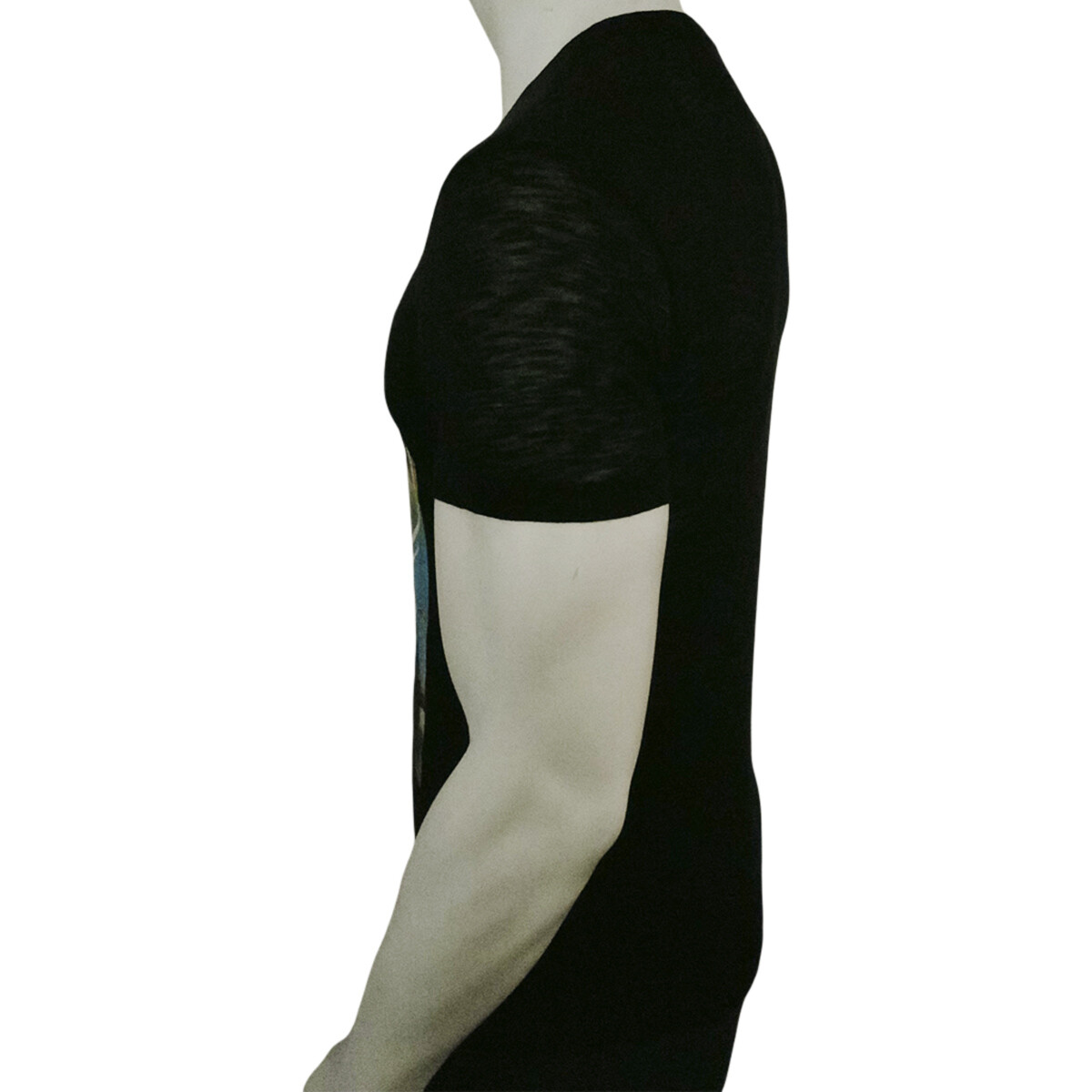 NWT LONDON ENGLAND MEN'S BLACK CREW NECK SHORT SLEEVE T-SHIRT SIZE M gallery