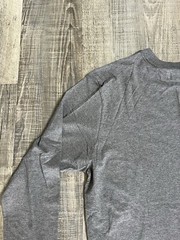 Ethika Pros Visions Men’s Long Sleeve Gray Basketball Shirt Size XL