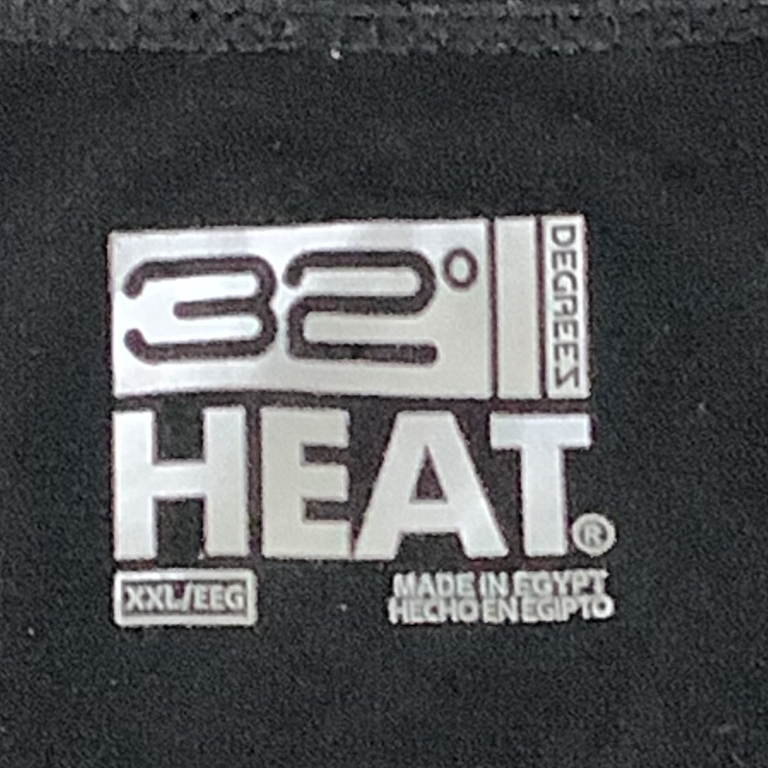 32 Degrees Heat T-Shirt Mens XXL Black Long Sleeve Crew Neck Athleisure gallery