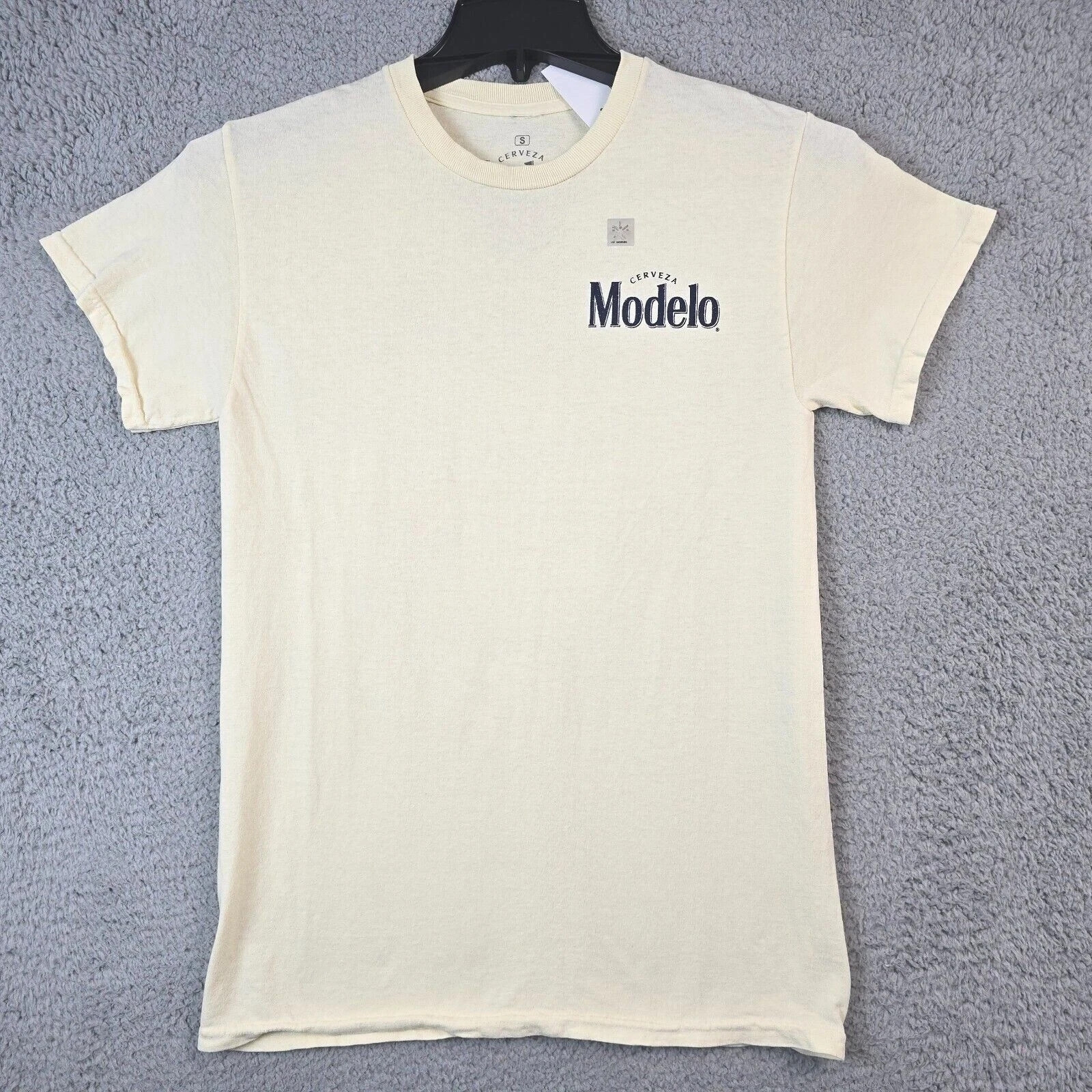 MODELO Beer SHIRT Mens Small S Yellow CERVEZA CASUAL Brew Mexican Lager NWT gallery