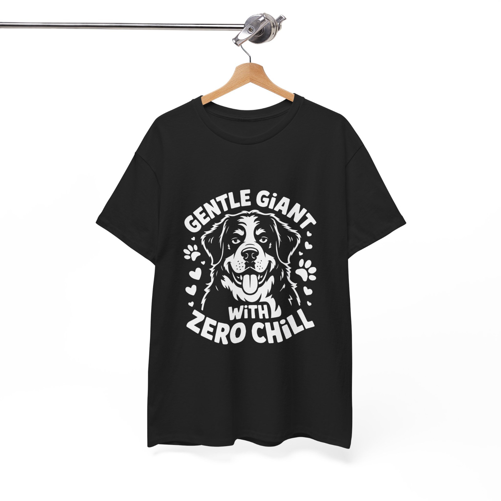 Gentle Giant Zero Chill Funny Dog Shirt Big Dog T Shirt Gift Pet Lover Tee gallery