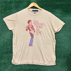Jimi Hendrix Axis Bold As Love Psychedelic Rock T-Shirt Size Large