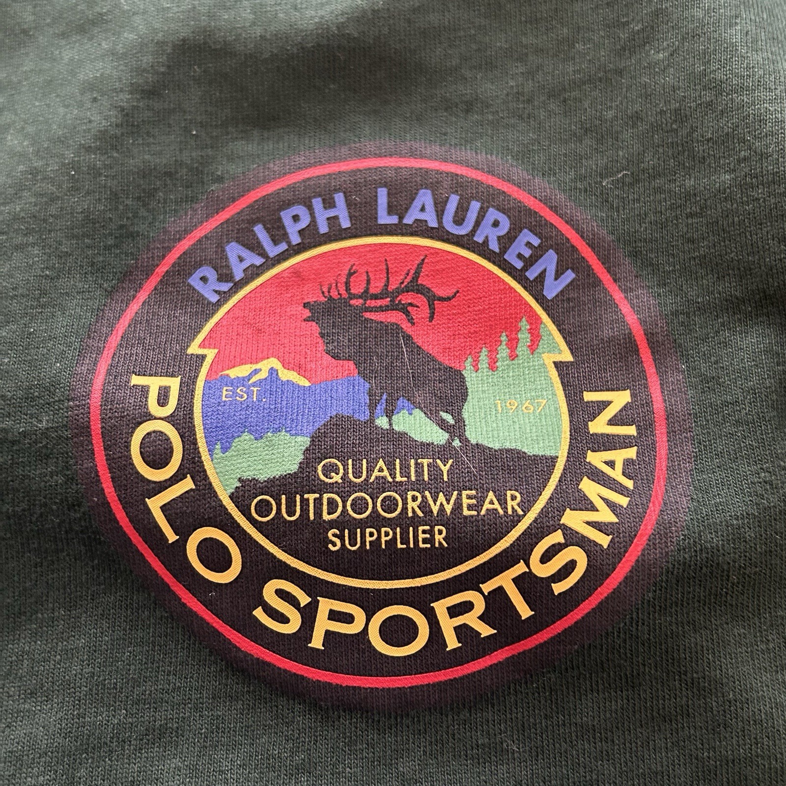 Polo Ralph Lauren Sportsman Terrain Wildlife Long Sleeve T-Shirt Mens Size XL gallery