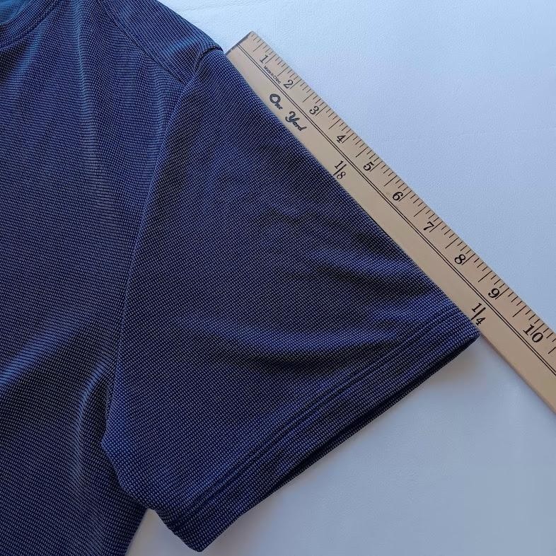 Tommy Bahama Shirt Mens Large Blue TENCEL Modal Blend Crewneck Tee Performance gallery