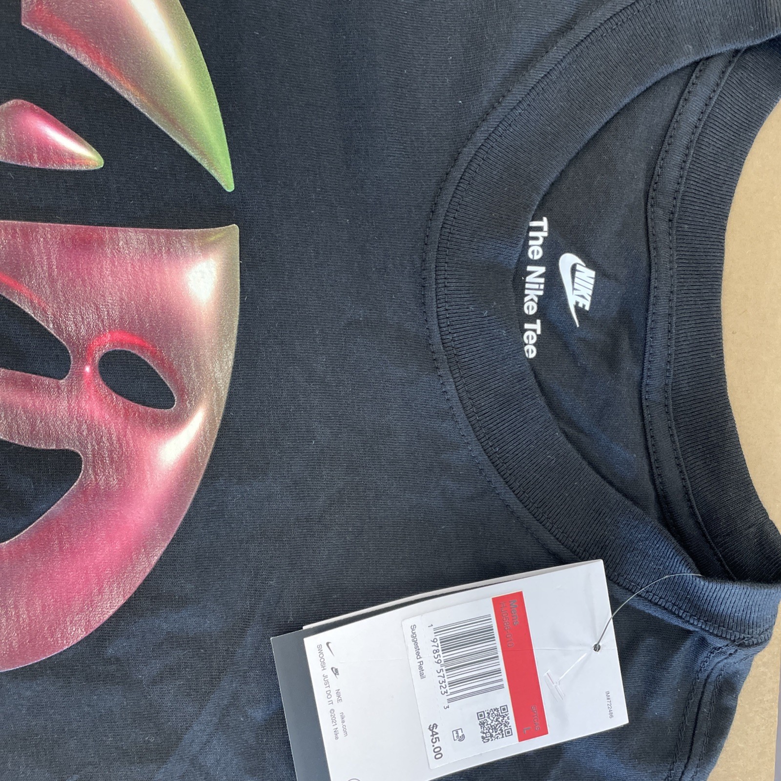 Nike Sportswear NSW Air Max Tee Black Men's T-Shirt Size Lg NWT HJ0586-010 gallery