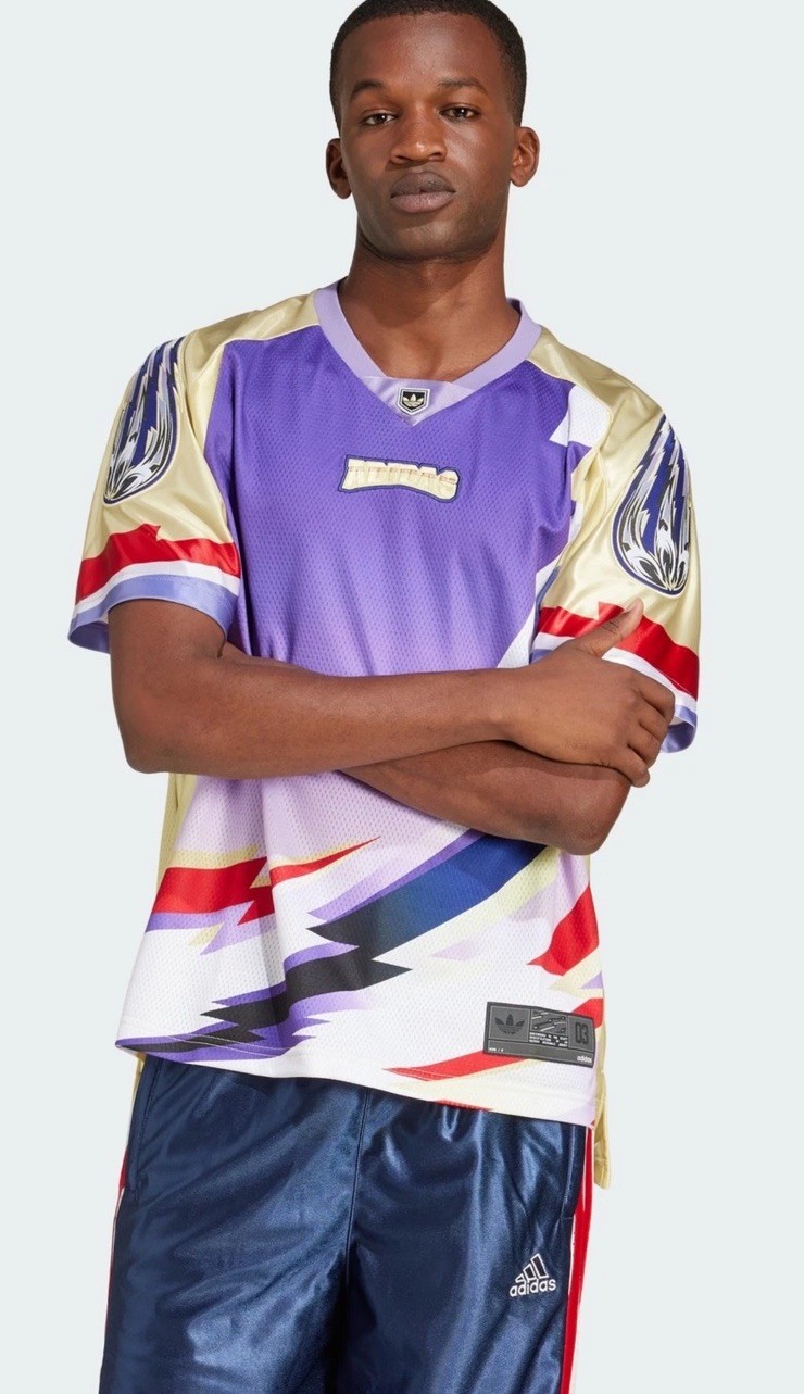 Mens Adidas Adilenium Season 3 Team Jersey Size Medium Powder Yellow JX1700 Rare gallery