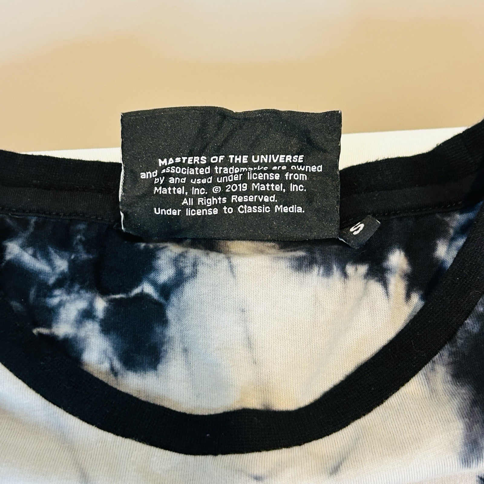 Killstar x Masters of the Universe Skeletor Tie Dye He-Man Small Shirt gallery