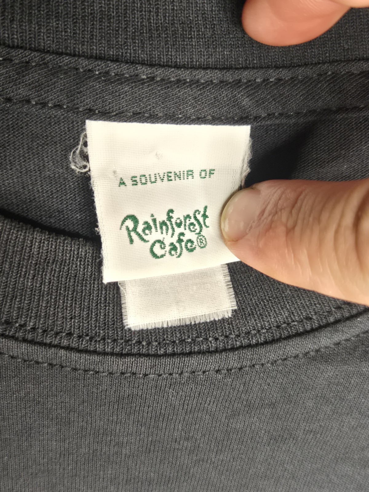 Vintage Rainforest Cafe Tree Frog Shirt Small gallery
