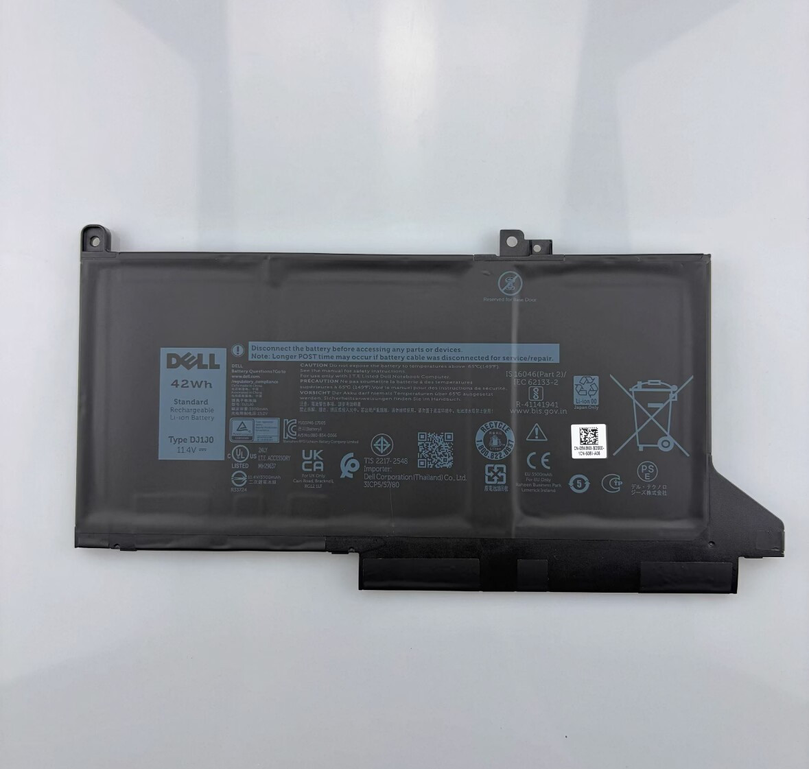 Genuine  42Wh DJ1J0 Battery For Dell Latitude E7280 E7290 E7380 E7390 E7480 NEW