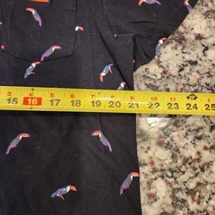 Superdry Premium Goods Toucan AOP Tee Black Size XXL See Measurements Runs Small