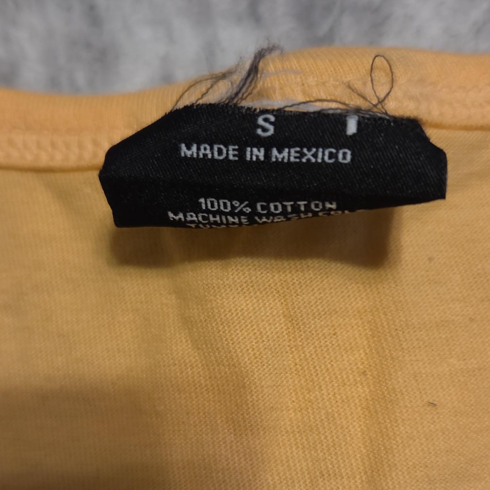 Stussy Men’s Yellow Logo Tank Top Size S Cotton Scoop Neck Sleeveless gallery