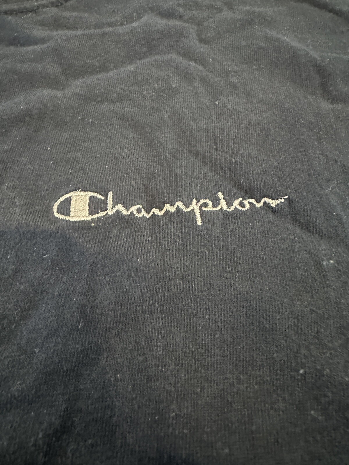 Vintage Champion Blank Spellout T Shirt XL Y2K gallery