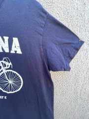 B&C Collection Amsterdam Graphic Navy Blue T-Shirt, Men’s Size XL XLarge