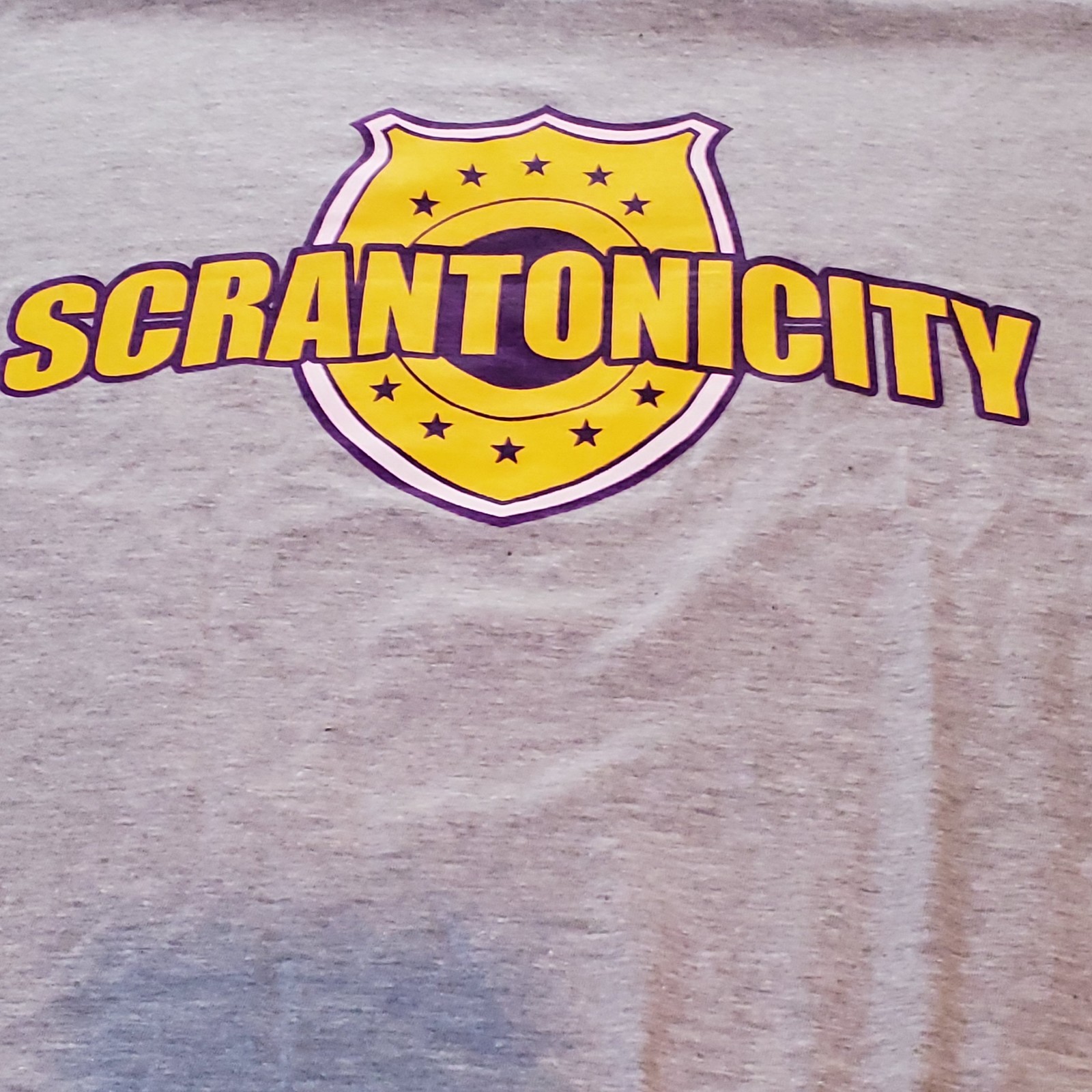 The Office Scrantonicity Large Heather Gray T-Shirt New Without Tags gallery