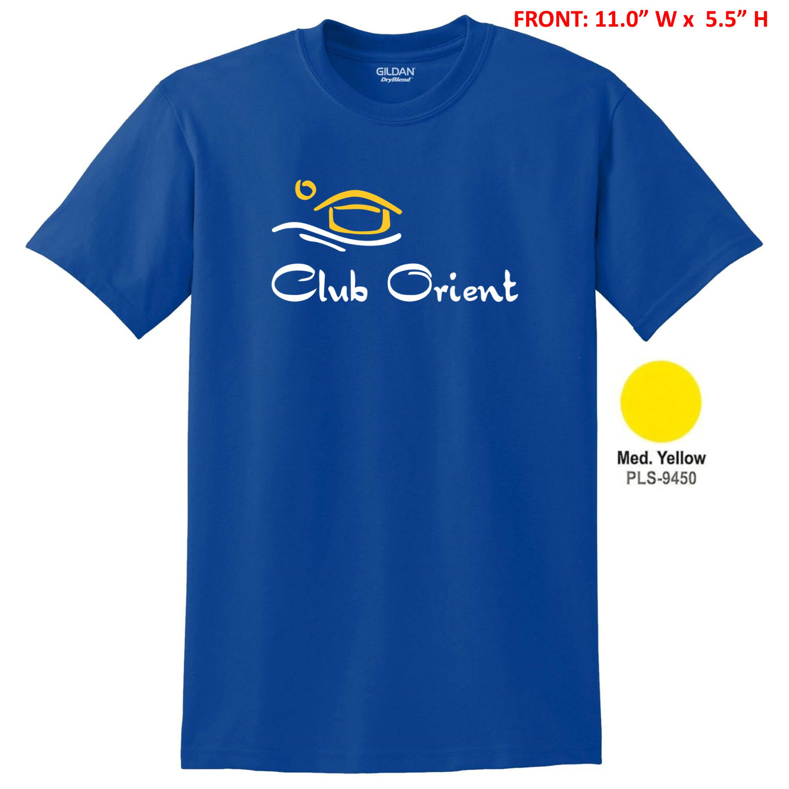 Club Orient T-shirt - Adult S-3X - Choose from 5 Shirt Color Options NEW! gallery