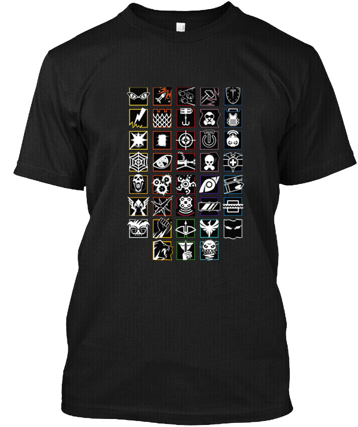 New Limited Rainbow Six Siege #11 MAN WOMAN T-Shirt Size S to 5XL