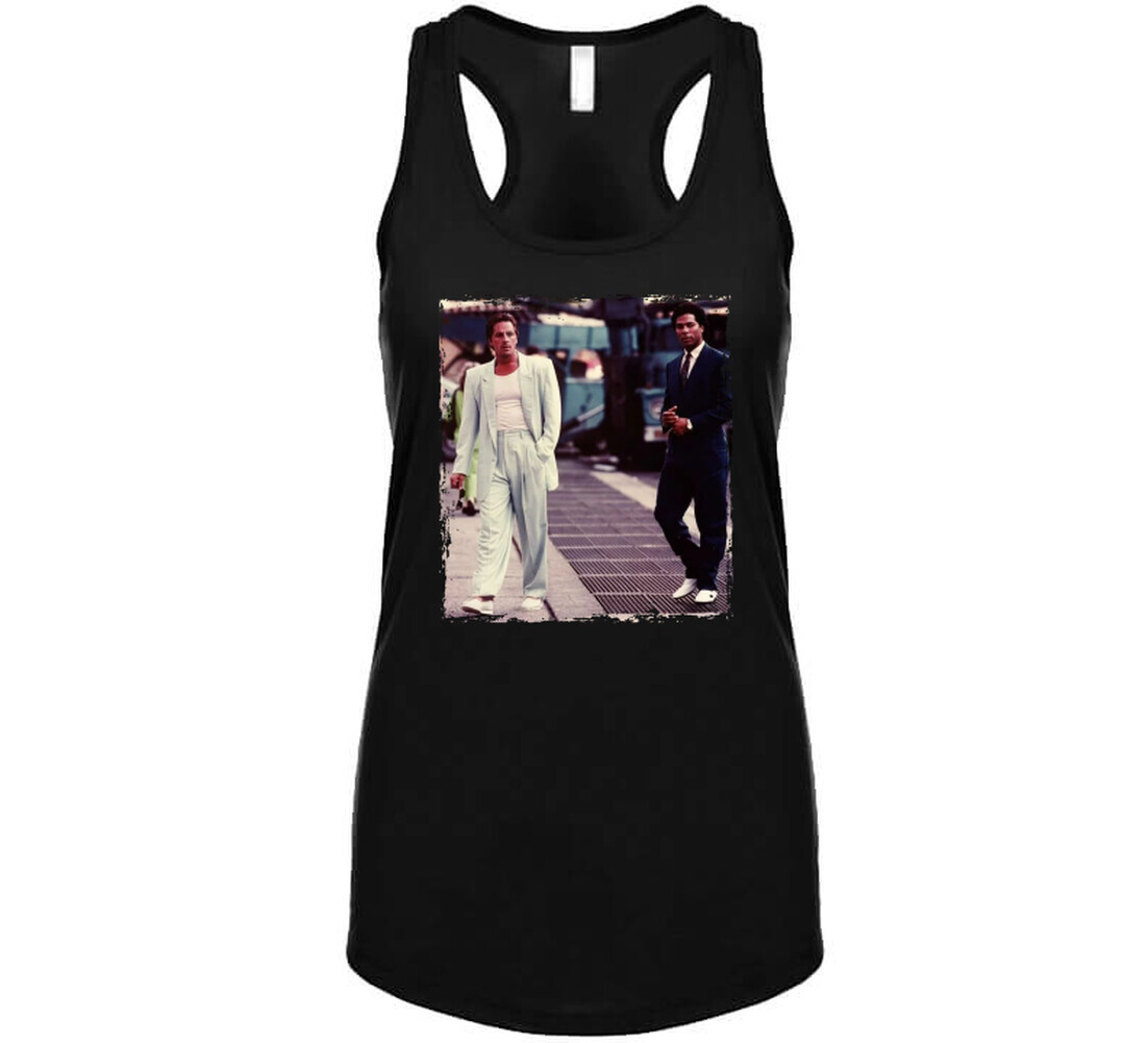 Miami Vice Crockett And Tubbs T Shirt gallery