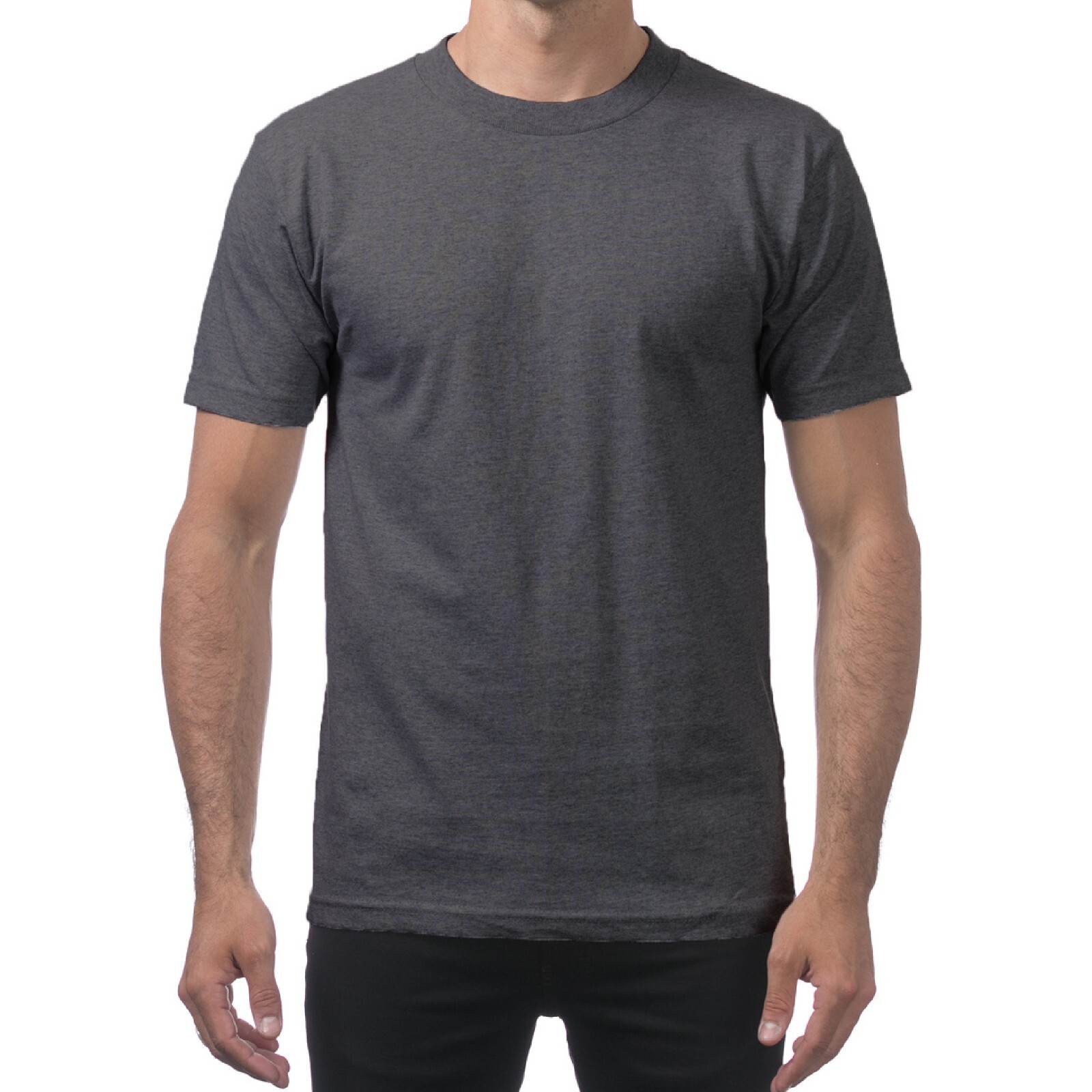 3 PACK PROCLUB MENS COMFORT SHORT SLEEVE T SHIRTS PRO CLUB CASUAL COTTON T SHIRT gallery