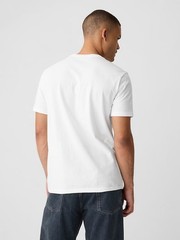 Gap Everyday Soft Shirt Mens Medium White Basic Crew Neck Cotton Solid Tee NEW