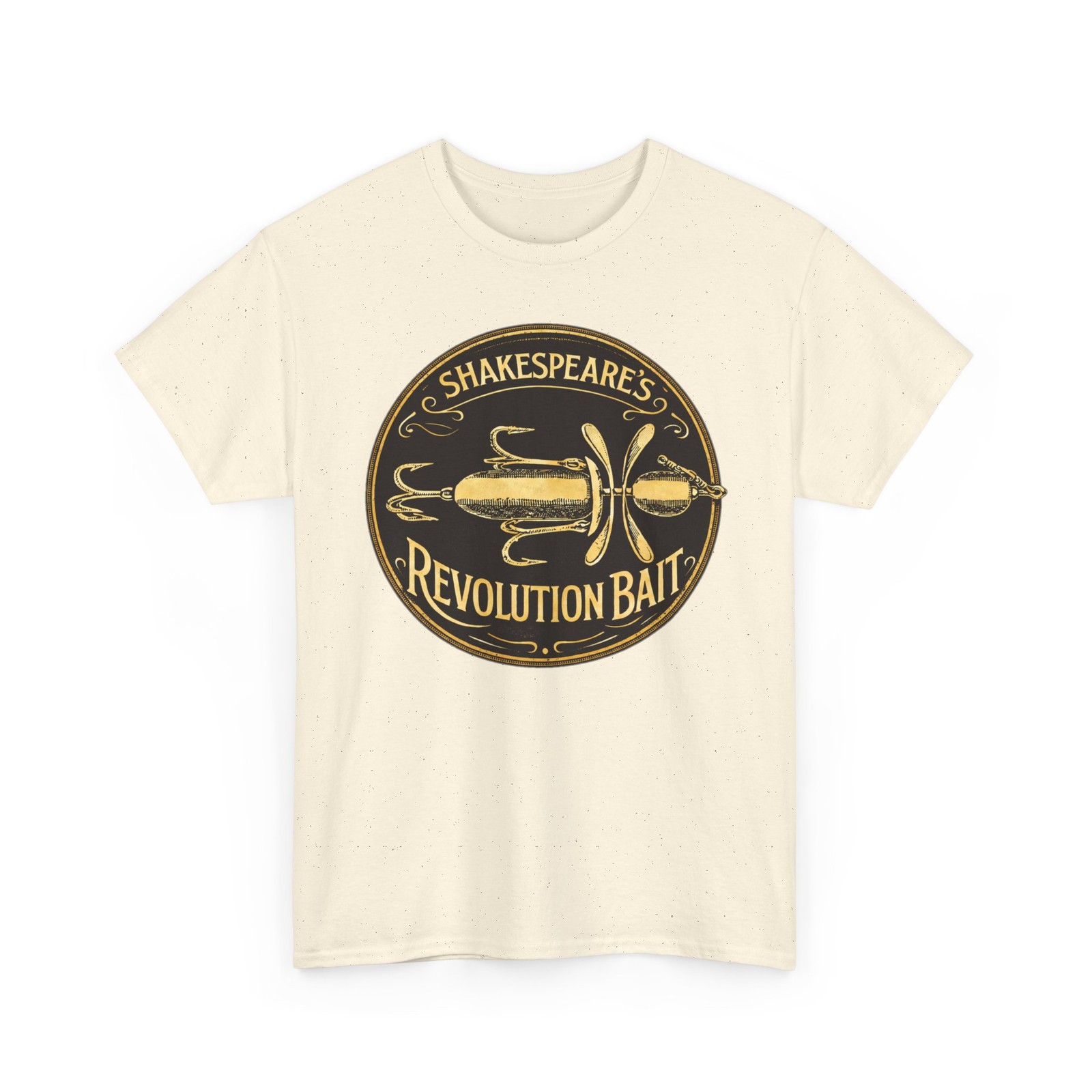 Shakespeare’s Revolution Bait Vintage Fishing Lure Kalamazoo MI Retro T-Shirt