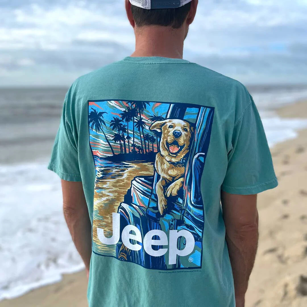 Jeep Beach Buddy T-Shirt Size XL Comfort Colors Shirt gallery