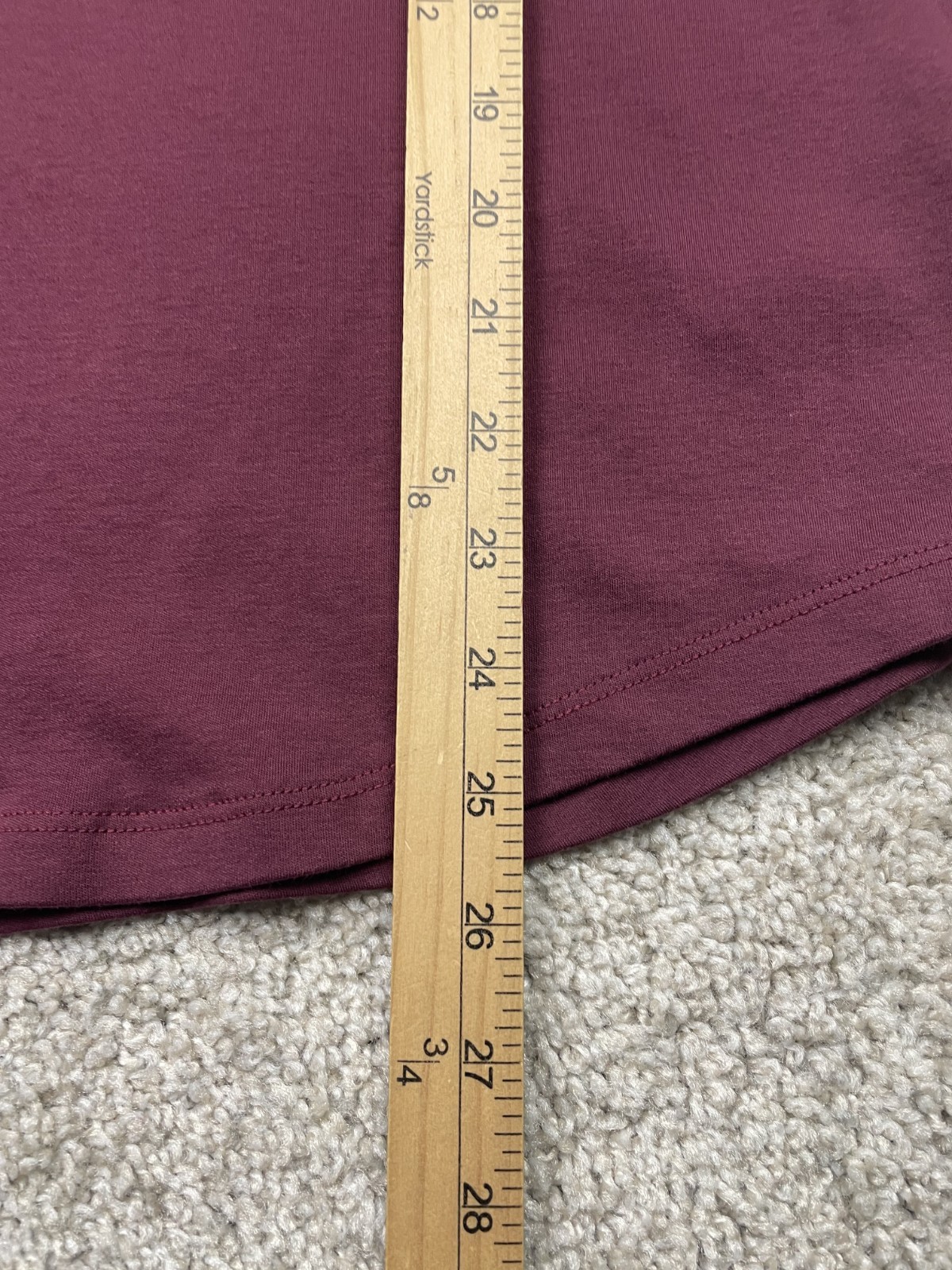 Under 510 Shirt Mens Medium burgundy Dad Tee Performance Preppy Stretch Travel gallery
