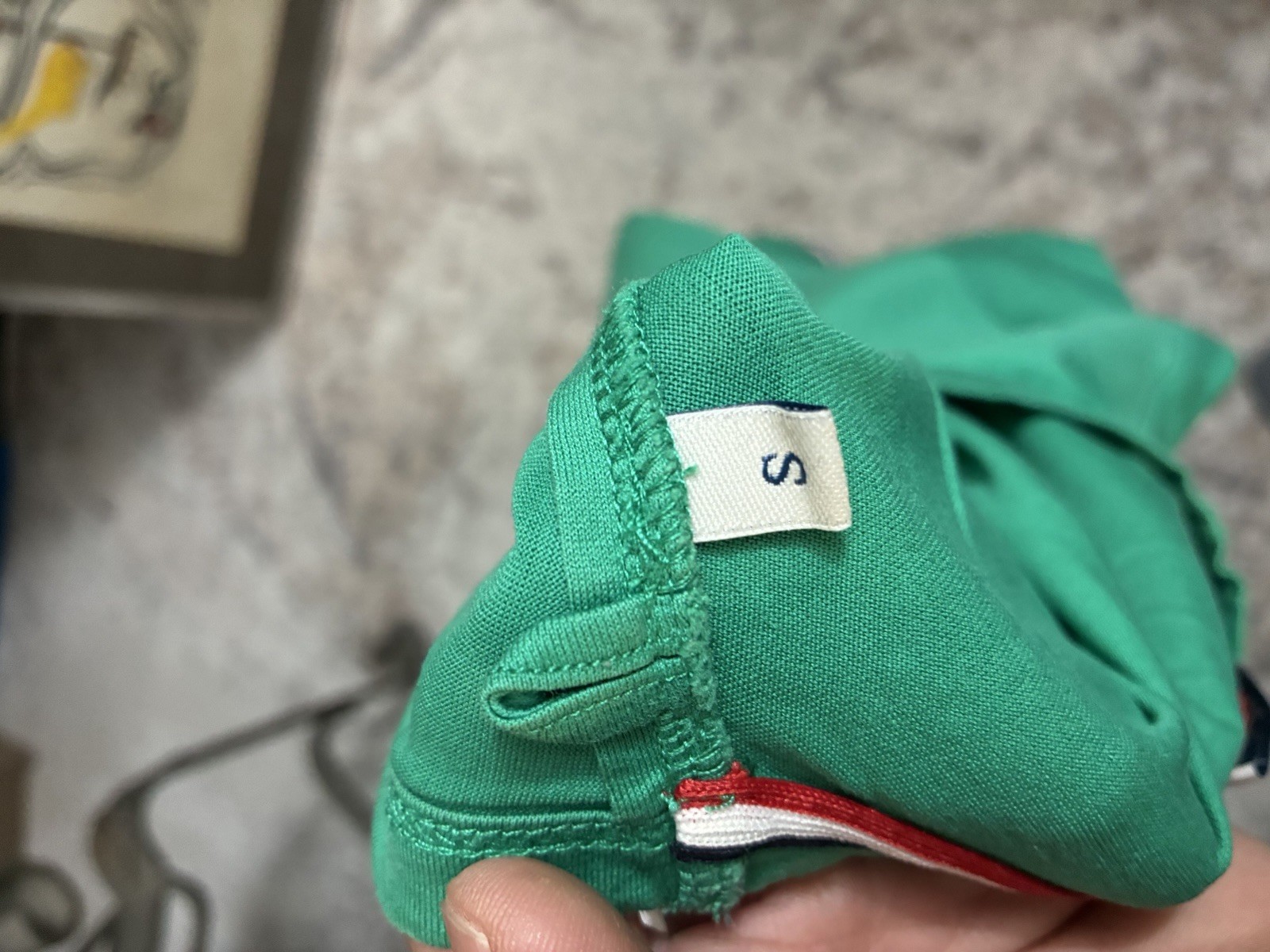 Moncler Shirt Mens Slim Fit Logo Patch Crewneck Short Sleeve $395 gallery