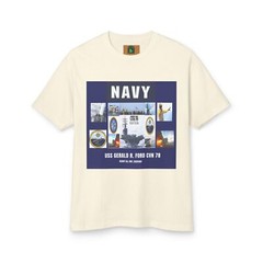 Navy CGN 78 Heavyweight Cotton Tee – Unisex