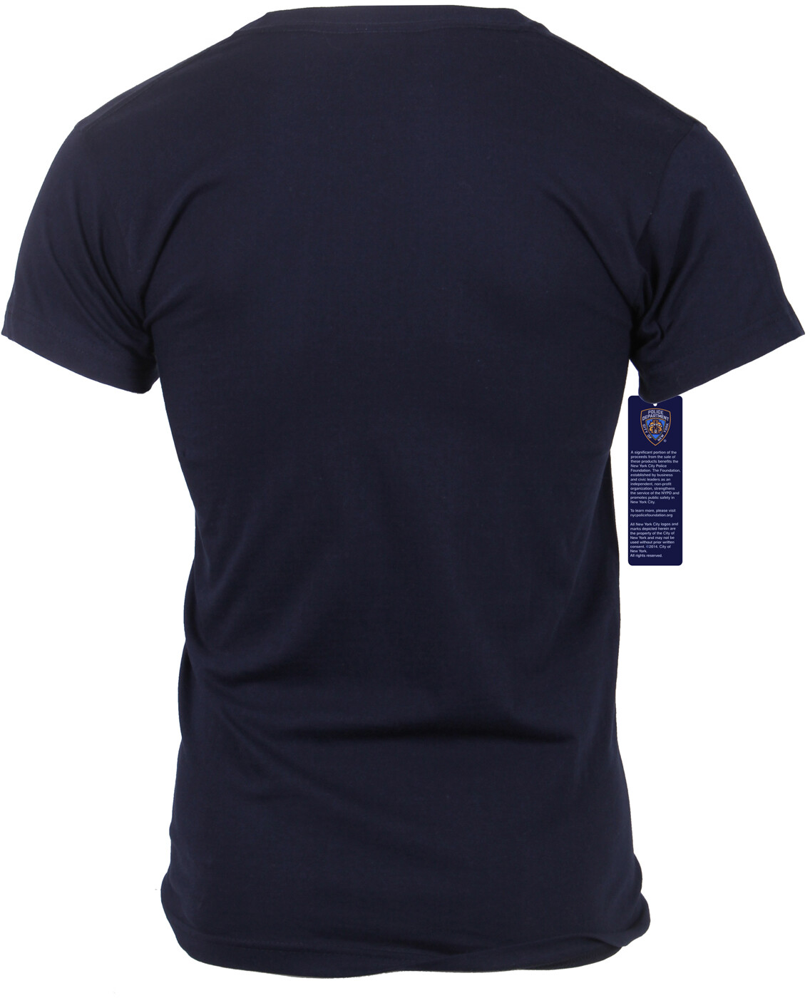 Navy Blue NYPD T-Shirt Official Embroidered Logo Patch NY Police Dept Tee NYC gallery