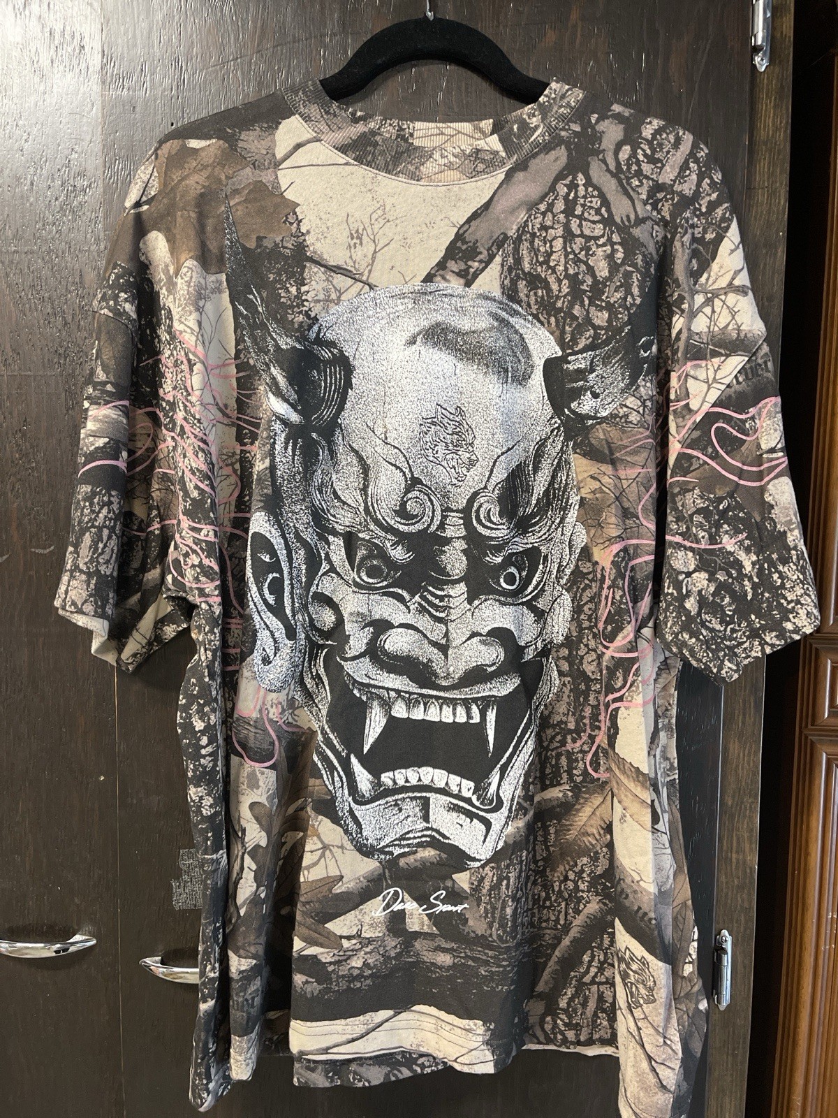 Dare Sport Wolves Club Premium NWOT Bushido Camo Graphic Tee Rare size L