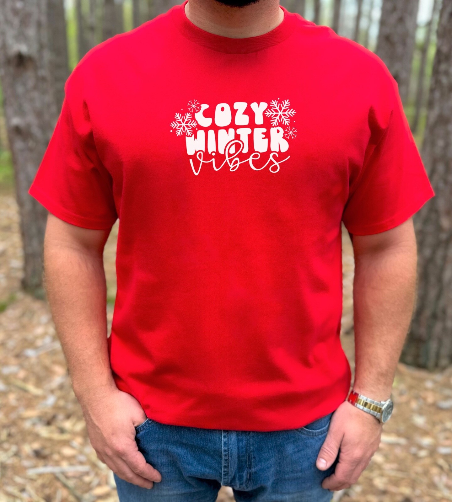 COZY WINTER vibes T-shirt gallery