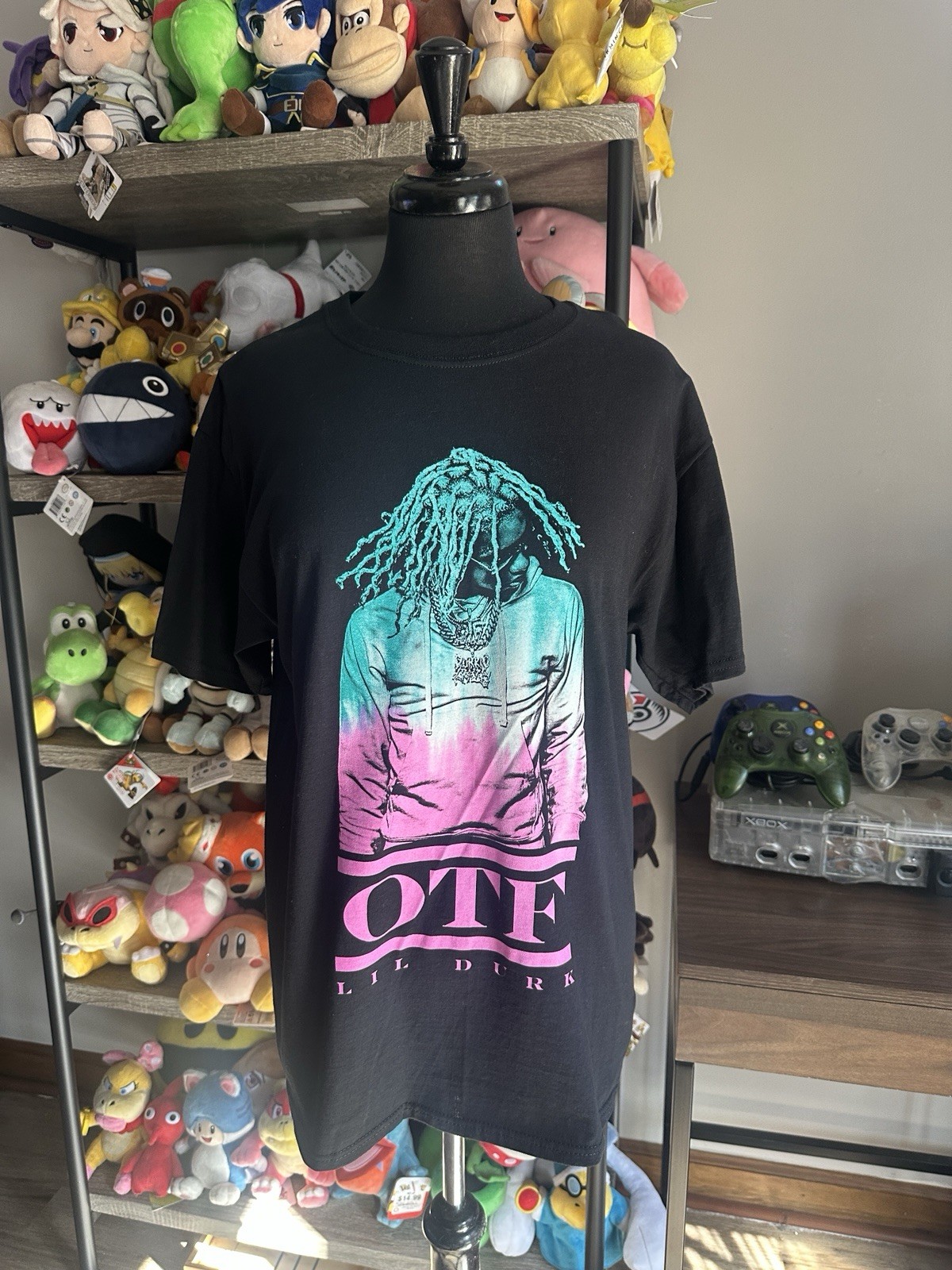 Lil Durk OTF Graphic T-shirt Men M Black Short Sleeve Rap Music Merch NWT gallery